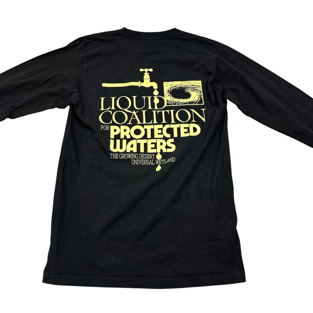 Total Luxury Spa Liquid Coalition For Protected Waters Long Sleeve Tee Size S
